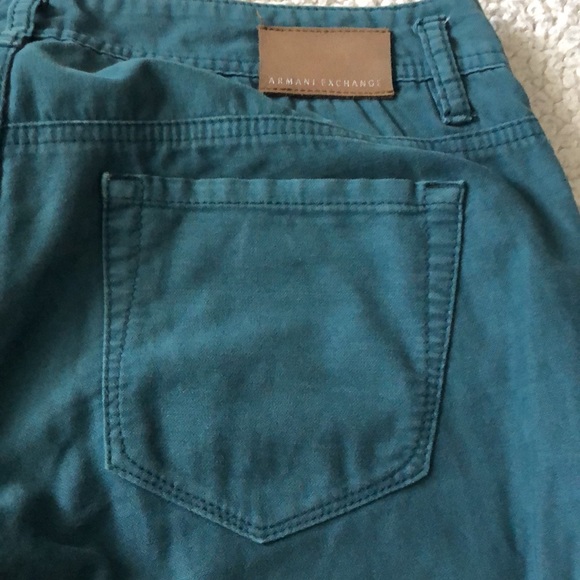 Armani Exchange forest green pants - Picture 3 of 3